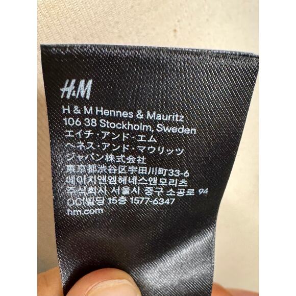 Gothic Asymmetrical Black & White Dress -Size 8 H&M - Picture 7 of 13